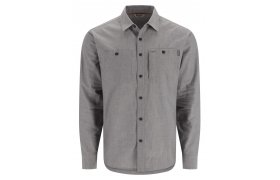 Fishing Shirt Simms Cutbank Chambray Cinder Chambray Fishing Shirt Simms Cutbank Chambray Cinder Chambray S