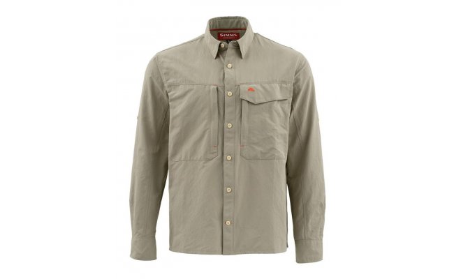 Fishing Shirt Simms Guide Dark Khaki Fishing Shirt Simms Guide Dark Khaki S