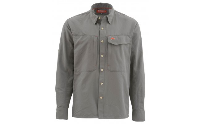 Fishing Shirt Simms Guide Pewter Fishing Shirt Simms Guide Pewter XS