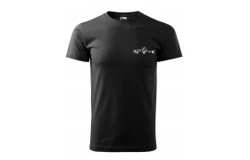 Fishing T-Shirt Tommi-Fly Brown Trout Black Fishing T-Shirt Tommi-Fly Brown Trout Black XS