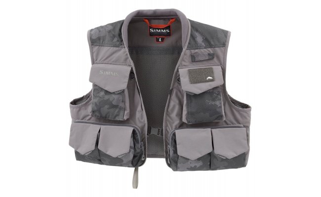 Fishing Vest Simms Freestone Hex Flo Camo Carbon Fishing Vest Simms Freestone Hex Flo Camo Carbon XXL