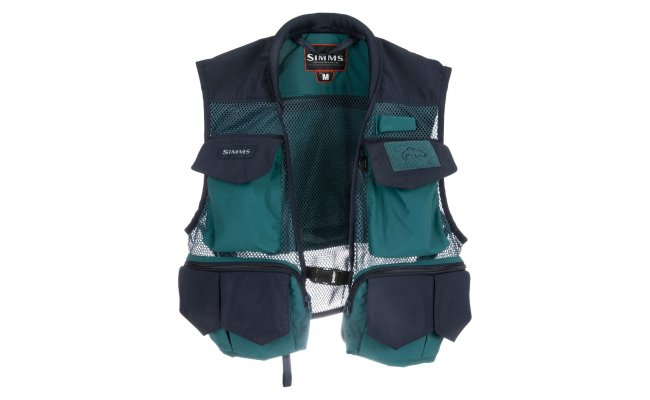 Fishing Vest Simms Tributary Deep Sea Green Fishing Vest Simms Tributary Deep Sea Green S