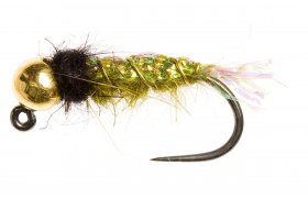 Flashback Tungsten Jig Olive Flashback Tungsten Jig Olive, Size 10