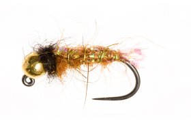 Flashback Tungsten Jig Orange Flashback Tungsten Jig Orange, Size 10