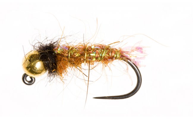 Flashback Tungsten Jig Orange Flashback Tungsten Jig Orange, Size 10