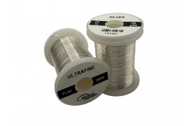 Flat Color Wire CzechNymph Ultrafine  Flat Color Wire CzechNymph Ultrafine Silver