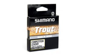 Fluorocarbon Leader Shimano Trout Competition Fluoro 50 m Fluorocarbon Leader Shimano Trout Competition Fluoro 50 m; 0.120 mm; 1.05 kg; Grey