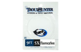 Fluorocarbon Tapered Leader TroutHunter 9 ft Fluorocarbon Tapered Leader TroutHunter 9 ft 5X 0,148 mm