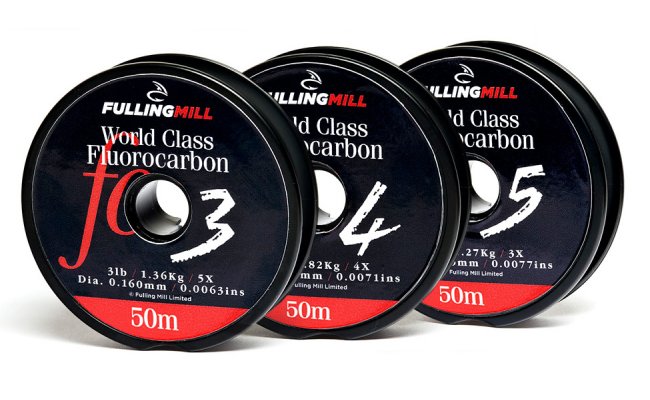 Fluorocarbon Tippet Fulling Mill World Class 50 m Fluorocarbon Tippet Fulling Mill World Class 50 m - 0,130 mm