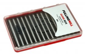 Fly Box Fulling Mill Guide Box Red Fly Box Fulling Mill Guide Box Red