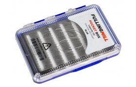 Fly Box Fulling Mill Pocket Box Blue Fly Box Fulling Mill Pocket Box Blue