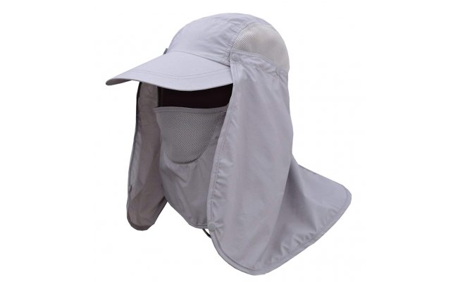 Fly Fishing Cap UPFC Leichi UV Protection Grey Fly Fishing Cap UPFC Leichi UV Protection Grey