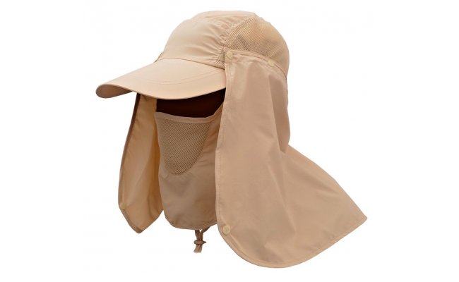 Fly Fishing Cap UPFC Leichi UV Protection Yellow Fly Fishing Cap UPFC Leichi UV Protection Yellow