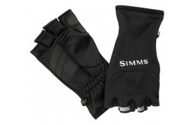Fly Fishing Gloves Simms Freestone Half Finger Black Fly Fishing Gloves Simms Freestone Half Finger Black XS