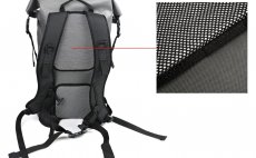Fly Fishing Roll Top Pack Leichi Airflex Hurricane 30L - Back Side