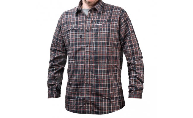 Fly Fishing Shirt Guideline Experience Coal Fly Fishing Shirt Guideline Experience Coal S