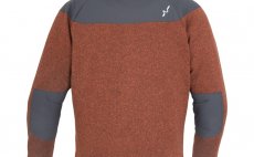 Fly Fishing Sweatshirt Guideline Alta Fleece Jacket Brick - Back Side