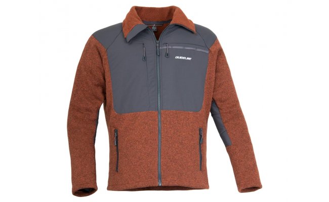 Fly Fishing Sweatshirt Guideline Alta Fleece Jacket Brick Fly Fishing Sweatshirt Guideline Alta Fleece Jacket Brick XS