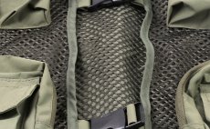 Fly Fishing Vest Leichi Mesh Hylite - Buckles