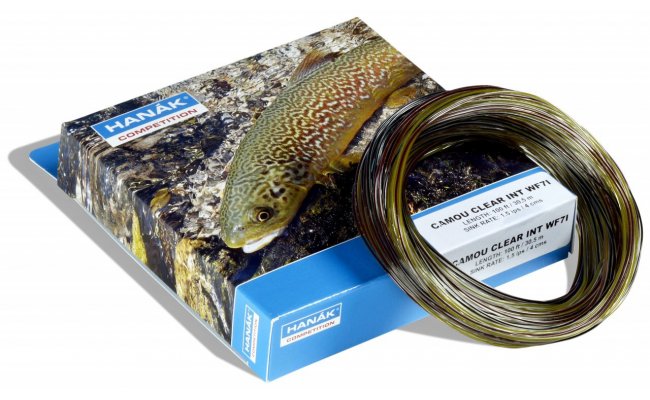 Fly Line Intermediate Hanak Competition Camou Clear Fly Line Intermediate Hanak Competition Camou Clear WF3I