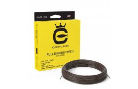 Fly Line Sinking Cortland 333 FULL SINKING TYPE 3 Classic Fly Line Sinking Cortland 333 FULL SINKING TYPE 3 Classic WF #5 - Brown