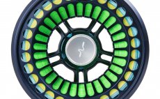 Fly Reel Guideline Vosso Dark Azur - Front side