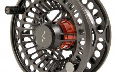 Fly Reel Guideline Vosso Dark Grey - Front side