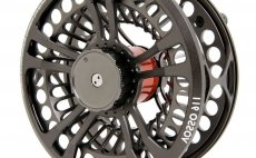 Fly Reel Guideline Vosso Dark Grey - Back side