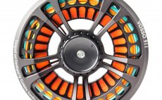 Fly Reel Guideline Vosso Dark Grey - Back side