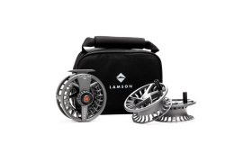 Fly Reel Lamson Liquid S HD 3-Pack Smoke Fly Reel Lamson Liquid S -5+ HD 3-Pack Smoke