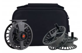 Fly Reel Waterworks Lamson Liquid S 3-Pack Smoke Fly Reel Waterworks Lamson Liquid S 3-Pack Smoke -3+