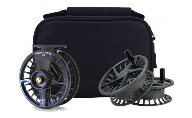 Fly Reel Waterworks Lamson Remix S 3-Pack Day Break Fly Reel Waterworks Lamson Remix S 3-Pack Day Break -3+