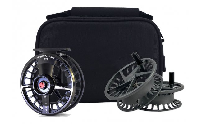 Fly Reel Waterworks Lamson Remix S 3-Pack Smoke Fly Reel Waterworks Lamson Remix S 3-Pack Smoke -3+