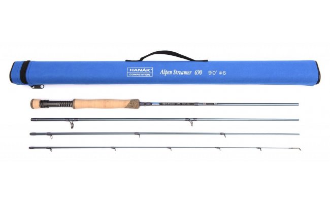 Fly Rod Alpen Streamer Hank Competition HC Fly Rod Alpen Streamer (275 cm, AFTMA 6, 4 pcs)