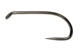Fly Tying Hook Fulling Mill Comp Heavyweight Black Nickel BL Fly Tying Hook Fulling Mill Comp Heavyweight Black Nickel BL, No 6, 50 pcs