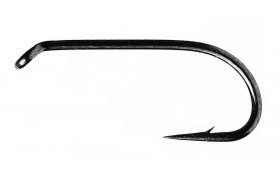 Fly Tying Hook Fulling Mill Competition Heavyweight Black Nickel Fly Tying Hook Fulling Mill Competition Heavyweight Black Nickel, No 10, 50 pcs