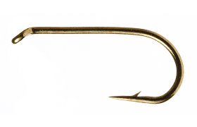 Fly Tying Hook Fulling Mill Down Eye Dry Fly Tying Hook Fulling Mill Down Eye Dry, No 12, 50 pcs