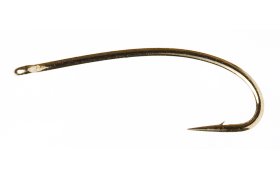 Fly Tying Hook Fulling Mill Living Larva Fly Tying Hook Fulling Mill Living Larva, No 12, 50 pcs