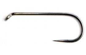 Fly Tying Hook Fulling Mill Nymph Black Nickel BL Fly Tying Hook Fulling Mill Nymph BL Black Nickel, No 8, 50 pcs