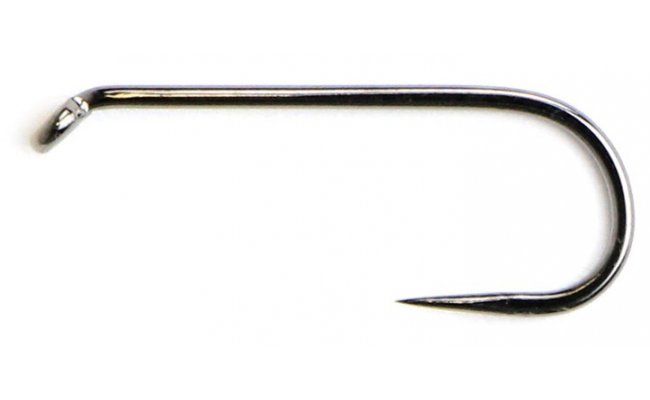 Fly Tying Hook Fulling Mill Nymph Black Nickel BL Fly Tying Hook Fulling Mill Nymph BL Black Nickel, No 8, 50 pcs