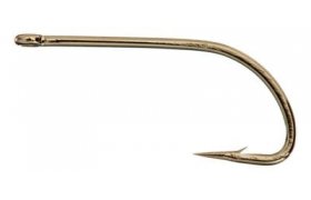 Fly Tying Hook Fulling Mill Straight Eye Midge Fly Tying Hook Fulling Mill Straight Eye Midge, No 18, 50 pcs