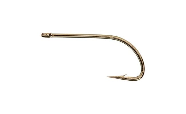 Fly Tying Hook Fulling Mill Straight Eye Midge Fly Tying Hook Fulling Mill Straight Eye Midge, No 18, 50 pcs
