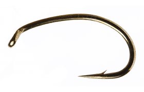 Fly Tying Hook Fulling Mill Super Heavyweight Grub Bronze Fulling Mill Super Heavyweight Grub Hook Bronze, No 8, 50 pcs