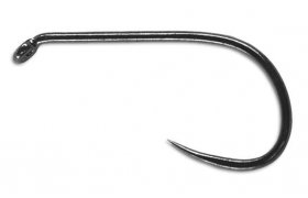 Fly Tying Hook Fulling Mill Ultimate Dry Black Nickle BL Fly Tying Hook Fulling Mill Ultimate Dry BL Black Nickel, No 12, 50 pcs