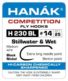 Fly Tying Hook Hanak Competition Wet (H230BL)