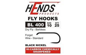 Fly Tying Hook Hends Dry Fly (BL400) Fly Tying Hook Hends Dry Fly (BL400) No 10 25 pcs