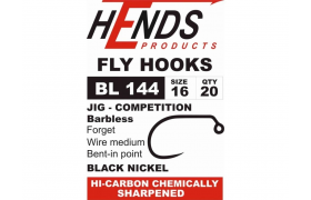 Fly Tying Hook Hends Jig (BL144) Fly Tying Hook Hends Jig (BL144) No 8 20 pcs