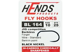 Fly Tying Hook Hends Jig (BL164) Fly Tying Hook Hends Jig (BL164) No 10 25 pcs