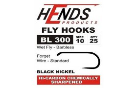 Fly Tying Hook Hends Wet Fly (BL300) Fly Tying Hook Hends Wet Fly (BL300) No 10 25 pcs