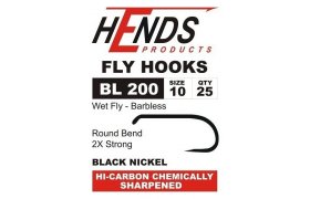 Fly Tying Hook Hends Wet Fly Nymph (BL200) Fly Tying Hook Hends Wet Fly Nymph (BL200) No 8 25 pcs